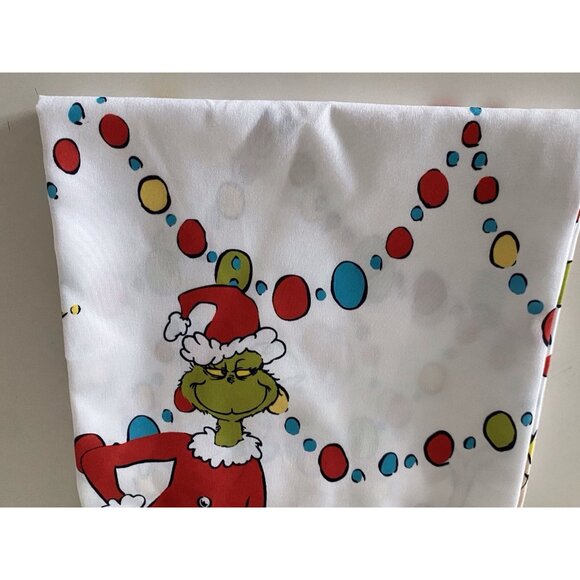 Dr. Seuss The Grinch Max Cindy Lou Christmas Holiday Shower Curtain 70 X 72” NEW - Picture 9 of 12